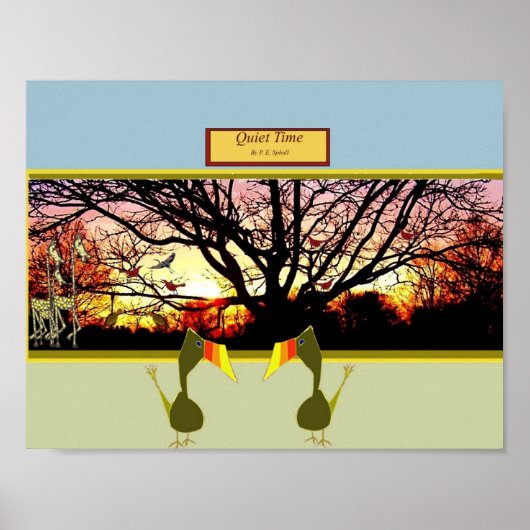 静かな時間 ポスター (正面)