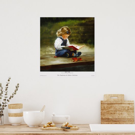 静かな時間 ポスター (キッチン)