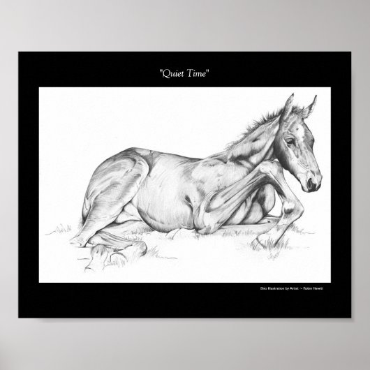 静かな時間～ 10x12ポスター ポスター (正面)