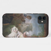 静かな時間、c.1810 (キャンバスの油) Case-Mate iPhoneケース (裏面(横))