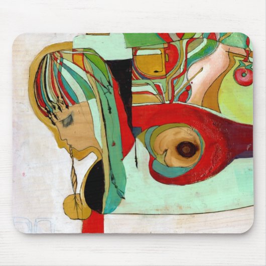 静かな暴動のマウスパッド マウスパッド (正面)