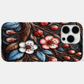 静かな桜の風景 Case-Mate iPhoneケース (裏面 (横))