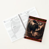 静かな森の中でアートを楽しむ ノートブック (内部)