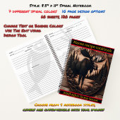 静かな森の中でアートを楽しむ ノートブック