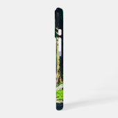 静かな森の小道 iPhone 16ケース (左側面)