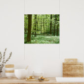 静かな森林ポスター ポスター (キッチン)