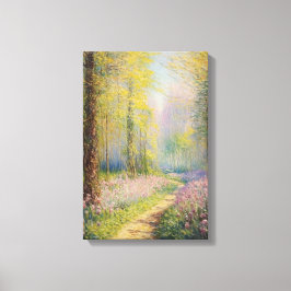 静かな森 キャンバスプリント