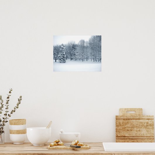 静かな森 ポスター (キッチン)