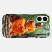 静かな森:仏陀の聖域 Case-Mate iPhoneケース (裏面 (横))