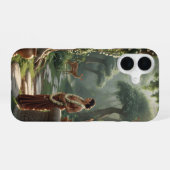 静かな森 iPhone 16ケース (裏面横)