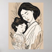 静かな母性の花開き ポスター (正面)
