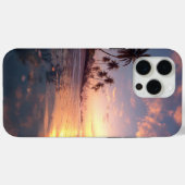 静かな水面に沈む美しい夕日 Case-Mate iPhoneケース (裏面 (横))