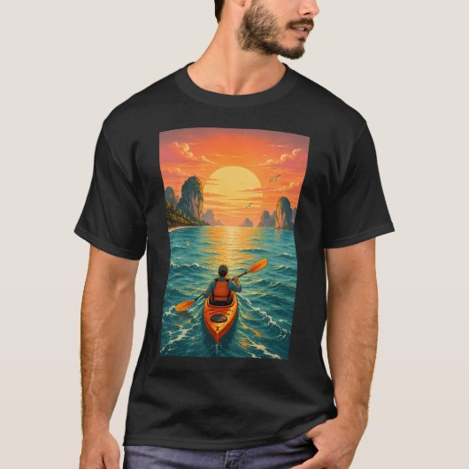 静かな水面 Tシャツ (正面)