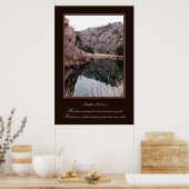 静かな水 ポスター (キッチン)