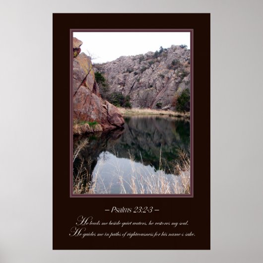 静かな水 ポスター (正面)