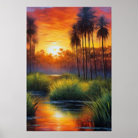 静かな沼アットトワイライト ポスター (正面)