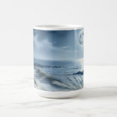 静かな海と月 コーヒーマグカップ (中央)