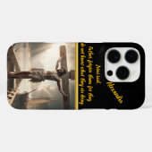 静かな海の上でイエスは十字架につけられた Case-Mate iPhoneケース (裏面 (横))