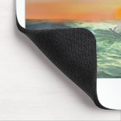 静かな海 マウスパッド (コーナー)