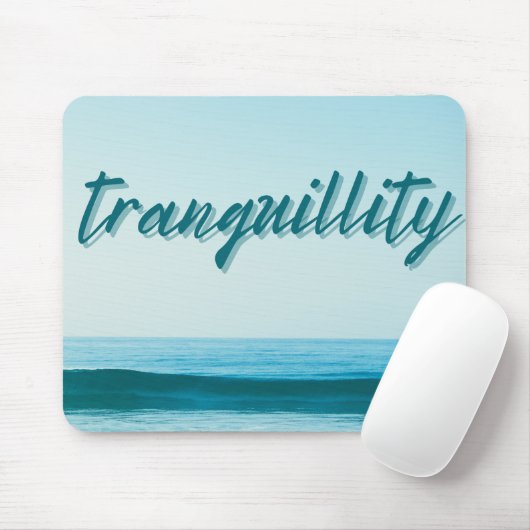 静かな海 マウスパッド (マウス)