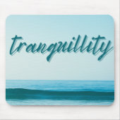 静かな海 マウスパッド (正面)