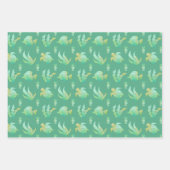 静かな海 ラッピングペーパーシート (正面)