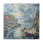 静かな港 タイル (正面)
