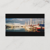 静かな港 名刺 (裏面)