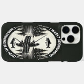 静かな湖で夜明け Case-Mate iPhoneケース (裏面 (横))