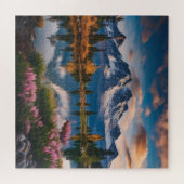 静かな湖 ジグソーパズル (横)