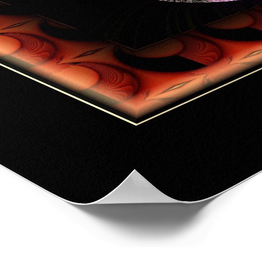 静かな熟考。 ポスター (角)