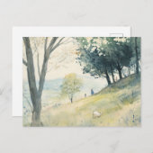 静かな牧場 ポストカード (正面/裏面)