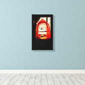 静かな瞬間 キャンバスプリント (インサイチュ (ウッドフロア))