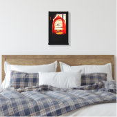 静かな瞬間 キャンバスプリント (インサイチュ (寝室))