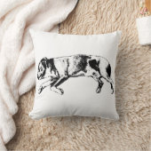 静かな瞬間 – 犬芸術的の眠り クッション (ブランケット)