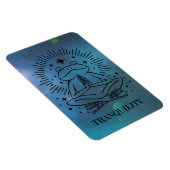 静かな禅カエル マグネット (右側)