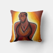 静かな美しいの枕 クッション (裏面)