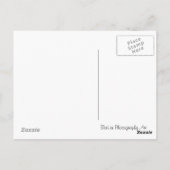 静かな美しい ポストカード (裏面)