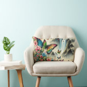 静かな自然枕 ランバークッション (椅子)