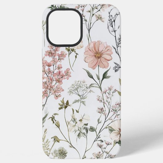 静かな花弁 iPhoneケース (裏面)