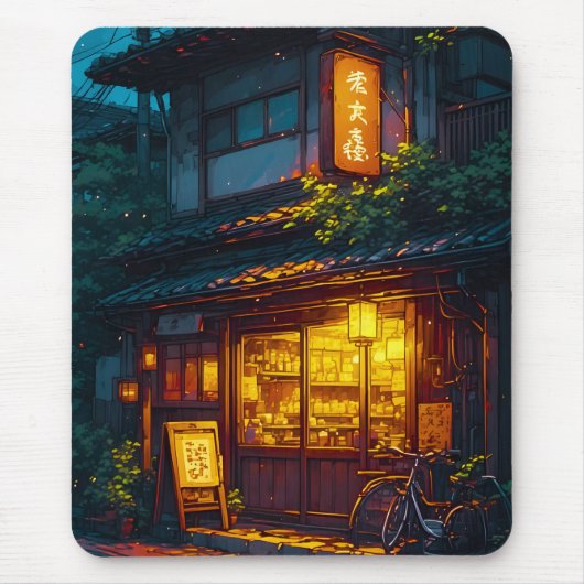 静かな街角 マウスパッド (正面)