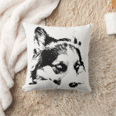 静かな視線、柔らかい休憩 クッション (ブランケット)