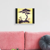 静かな調和 キャンバスプリント (インサイチュ (リビング))