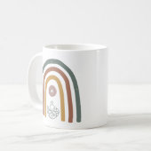 静かな調和 コーヒーマグカップ (正面左)