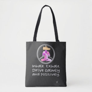 静かな車に乗ってホームベリーヨーグルトダンスパーズ。 トートバッグ