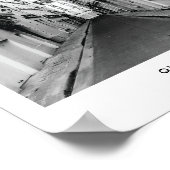 静かな通りインパリ |写真ポスタープリント ポスター (角)