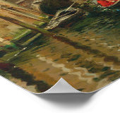 静かな運河,ヴェネツィア ポスター (角)