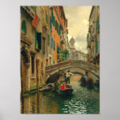 静かな運河,ヴェネツィア ポスター (正面)
