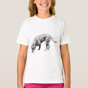 静かな道の旅人 Tシャツ