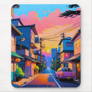 "静かな道" マウスパッド
